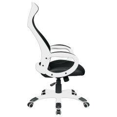 Кресло офисное BRABIX PREMIUM "Genesis EX-517" (белый/черный) 531573 в Лабытнанги - labytnangi.mebel24.online | фото 3