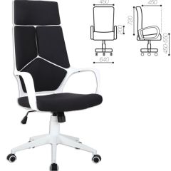 Кресло офисное BRABIX PREMIUM "Prime EX-515" (пластик белый, ткань, черное) 531812 в Лабытнанги - labytnangi.mebel24.online | фото 2