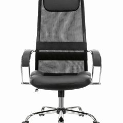 Кресло офисное BRABIX PREMIUM "Stalker EX-608 CH" (хром, ткань-сетка/кожзам, черное) 532091 в Лабытнанги - labytnangi.mebel24.online | фото 3