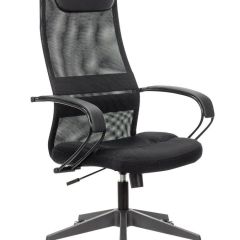 Кресло офисное BRABIX PREMIUM "Stalker EX-608 PL" (ткань-сетка/кожзам, черное) 532090 в Лабытнанги - labytnangi.mebel24.online | фото