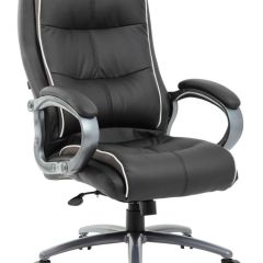 Кресло офисное BRABIX PREMIUM "Strong HD-009" (экокожа черная, ткань серая) 531945 в Лабытнанги - labytnangi.mebel24.online | фото