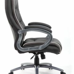 Кресло офисное BRABIX PREMIUM "Strong HD-009" (экокожа черная, ткань серая) 531945 в Лабытнанги - labytnangi.mebel24.online | фото 3