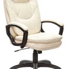 Кресло офисное BRABIX PREMIUM "Trend EX-568", экокожа, бежевое, 532102 в Лабытнанги - labytnangi.mebel24.online | фото