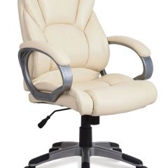 Кресло офисное BRABIX "Eldorado EX-504", экокожа, бежевое, 531167 в Лабытнанги - labytnangi.mebel24.online | фото