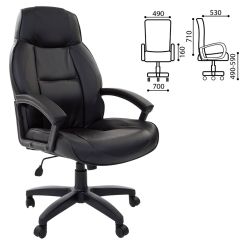 Кресло офисное BRABIX "Formula EX-537" (черное) 531388 в Лабытнанги - labytnangi.mebel24.online | фото 2