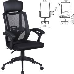 Кресло офисное BRABIX "Nexus ER-401" (черное) 531835 в Лабытнанги - labytnangi.mebel24.online | фото 2