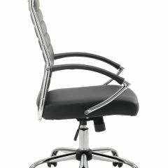 Кресло офисное BRABIX "Style EX-528", экокожа, хром, черное, 531947 в Лабытнанги - labytnangi.mebel24.online | фото 3