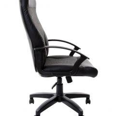 Кресло офисное BRABIX "Trust EX-535" (экокожа/черная/ткань серая) 531383 в Лабытнанги - labytnangi.mebel24.online | фото