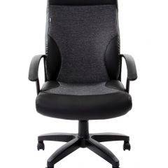Кресло офисное BRABIX "Trust EX-535" (экокожа/черная/ткань серая) 531383 в Лабытнанги - labytnangi.mebel24.online | фото 4