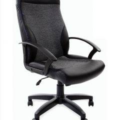 Кресло офисное BRABIX "Trust EX-535" (экокожа/черная/ткань серая) 531383 в Лабытнанги - labytnangi.mebel24.online | фото 3
