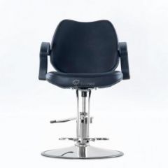 Кресло парикмахера Barneo 6219D черное в Лабытнанги - labytnangi.mebel24.online | фото 2