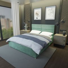Кровать Аврора Решетка+ПМ (1600) *БЕЗ ДНА в Лабытнанги - labytnangi.mebel24.online | фото