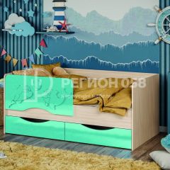 Кровать Дельфин-2 МДФ (фасад 3D) 1600 в Лабытнанги - labytnangi.mebel24.online | фото 8