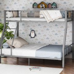 Кровать двухъярусная "Гранада-1 140" Серый в Лабытнанги - labytnangi.mebel24.online | фото