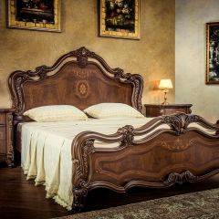 Кровать двуспальная Илона (1600) караваджо в Лабытнанги - labytnangi.mebel24.online | фото 1