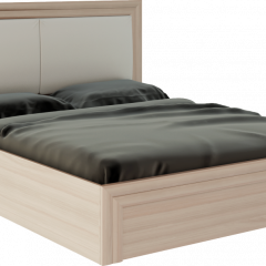 Кровать 1.6 Глэдис М32 с ПМ и мягкой частью (ЯШС/Белый) в Лабытнанги - labytnangi.mebel24.online | фото