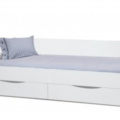 Кровать одинарная "Фея - 3" симметричная New (2000Х900) белая в Лабытнанги - labytnangi.mebel24.online | фото