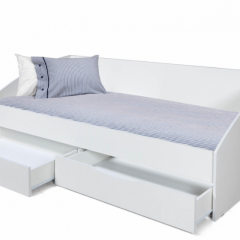Кровать одинарная "Фея - 3" симметричная New (2000Х900) белая в Лабытнанги - labytnangi.mebel24.online | фото 2