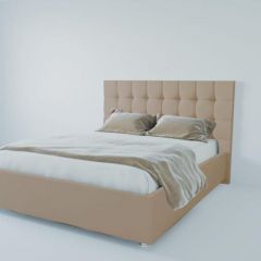 Кровать Венеция без основания 800 (велюр светло-серый) в Лабытнанги - labytnangi.mebel24.online | фото