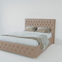 Кровать Версаль 1200 без основания (велюр серый) в Лабытнанги - labytnangi.mebel24.online | фото