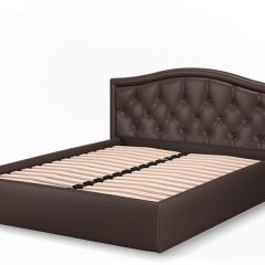 Кровать Стелла 1200 + Основание (Лесмо brown) коричневый в Лабытнанги - labytnangi.mebel24.online | фото 3