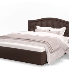 Кровать Стелла 1200 + Основание (Лесмо brown) коричневый в Лабытнанги - labytnangi.mebel24.online | фото