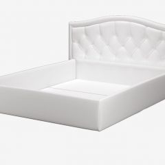 Кровать Стелла 1400 + ПМ (Vega white) Белый в Лабытнанги - labytnangi.mebel24.online | фото 2