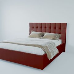Кровать Венеция с ПМ 1200 (велюр бордо) в Лабытнанги - labytnangi.mebel24.online | фото 2