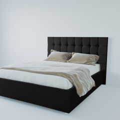 Кровать Венеция с ПМ 800 (экокожа кольт ч) в Лабытнанги - labytnangi.mebel24.online | фото 2