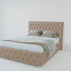 Кровать Версаль с ПМ 800 (велюр серый) в Лабытнанги - labytnangi.mebel24.online | фото