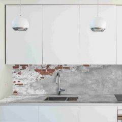Кухонный фартук со столешницей (А-01) в едином стиле (3050 мм) в Лабытнанги - labytnangi.mebel24.online | фото 1