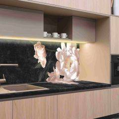 Кухонный фартук со столешницей (А-05) в едином стиле (3050 мм) в Лабытнанги - labytnangi.mebel24.online | фото