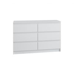 МОРИ МК 1200.6 Комод (белый) в Лабытнанги - labytnangi.mebel24.online | фото 1