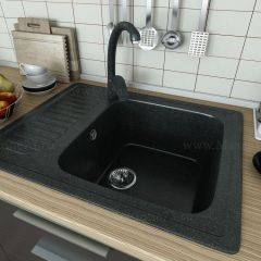 Мойка кухонная MS-6 (640х490) в Лабытнанги - labytnangi.mebel24.online | фото 1