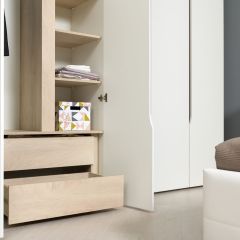 Муссон Шкаф двухстворчатый 13.198 в Лабытнанги - labytnangi.mebel24.online | фото 3