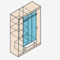 НИКА Н13 Шкаф для одежды в Лабытнанги - labytnangi.mebel24.online | фото 5