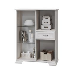 НИКОЛЬ Комод с 1 ст.дв., 2 гл.дв, 1 ящика в Лабытнанги - labytnangi.mebel24.online | фото 2