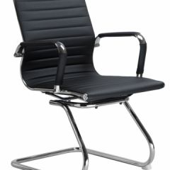 Офисное кресло для посетителей LMR-102N Черный в Лабытнанги - labytnangi.mebel24.online | фото 2