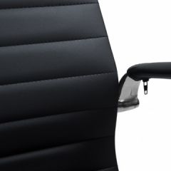 Офисное кресло для посетителей LMR-102N Черный в Лабытнанги - labytnangi.mebel24.online | фото 7