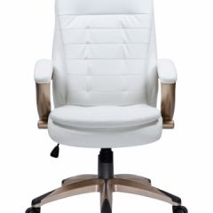 Офисное кресло для руководителей DOBRIN DONALD LMR-106B белый в Лабытнанги - labytnangi.mebel24.online | фото 1