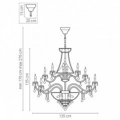 Подвесная люстра Osgona Classic 700511 в Лабытнанги - labytnangi.mebel24.online | фото 3