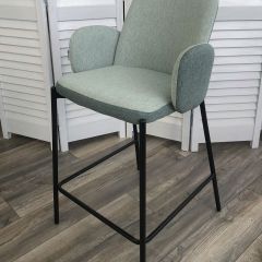 Полубарный стул NYX (H=65cm) VF113 светлая мята / VF115 серо-зеленый М-City в Лабытнанги - labytnangi.mebel24.online | фото 5