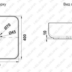 Раковина MELANA MLN-78110 в Лабытнанги - labytnangi.mebel24.online | фото 2