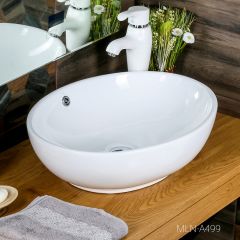 Раковина MELANA MLN-A499 в Лабытнанги - labytnangi.mebel24.online | фото