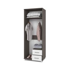 ЕВА Шкаф 2-х дверный Е24 в Лабытнанги - labytnangi.mebel24.online | фото 2