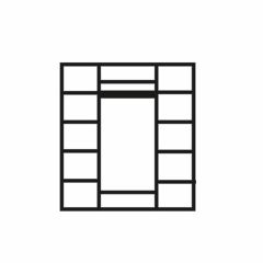 Шкаф 4-х дверный (2 зеркала) для платья и белья Венеция дуб седан (ВНШ1/4) в Лабытнанги - labytnangi.mebel24.online | фото 2