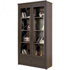Шкаф для книг №667 "Флоренция" Дуб оксфорд в Лабытнанги - labytnangi.mebel24.online | фото