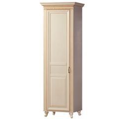 Шкаф для одежды 1-дверный №472 Марлен Кремовый белый в Лабытнанги - labytnangi.mebel24.online | фото