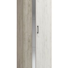 Шкаф Эмма (Дуб Крафт серый/белый) в Лабытнанги - labytnangi.mebel24.online | фото
