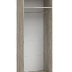 Шкаф Эмма (Дуб Крафт серый/белый) в Лабытнанги - labytnangi.mebel24.online | фото 2